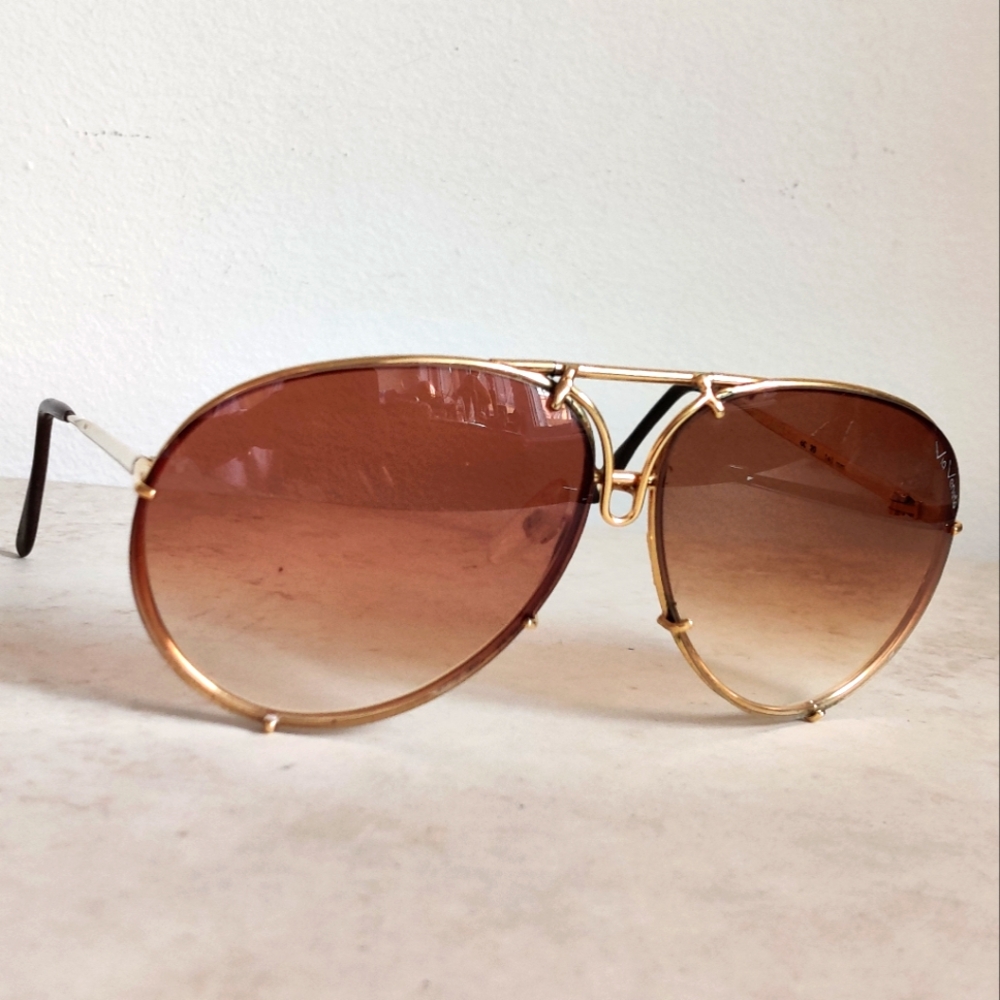 Designer Renato Balestra/Via Veneto Aviator Sunglasses